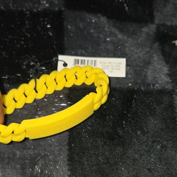 Marc Jacobs Yellow Chain Bracelet - Picture 1 of 4